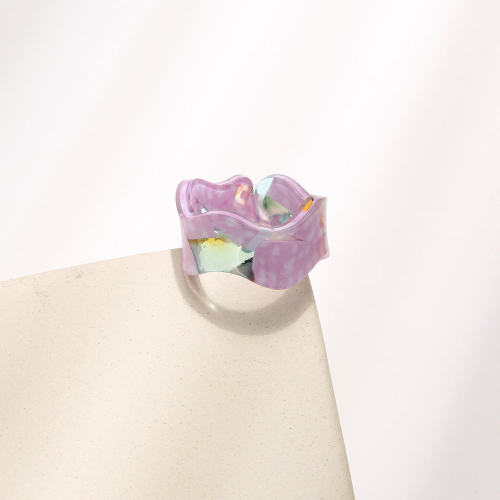 Women's Open Fashion Design Romantic Trendy Couple Rings