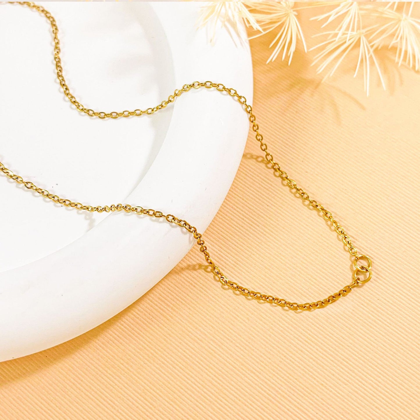 Women's Summer Simple Pure Niche Design Titanium Steel Necklaces