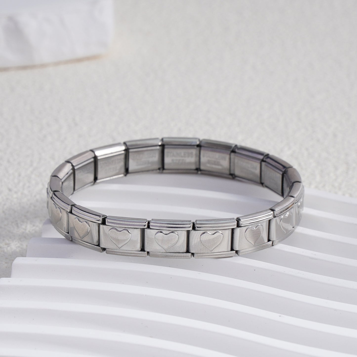 Innovative Classic Module Gold-plated Pattern Stainless Bracelets