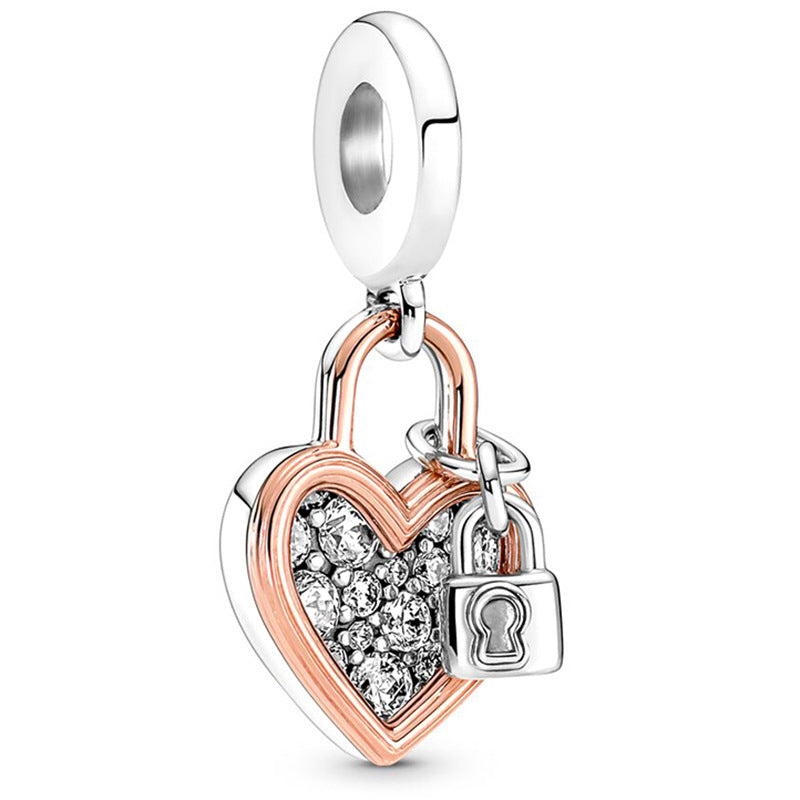 Beads Bead Dog's Paw Shining Heart Jewelry Accessories