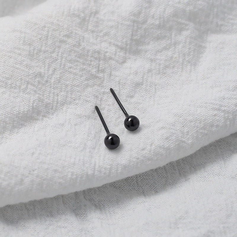 Ear Female Ceramic Bar Not Allergic Sleeping No Need Stud Earrings