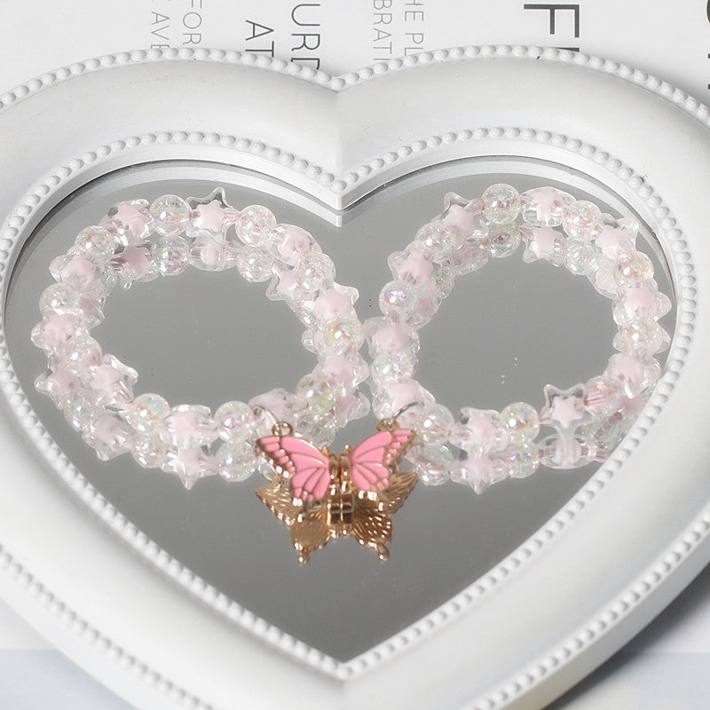 Beaded Magnetic Butterfly Couple Good-looking Sweet Girlfriends For Boyfriend Bracelets