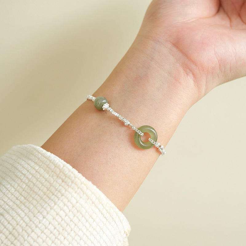 Women's Style Peace Buckle Xi Le Sinology National Bracelets
