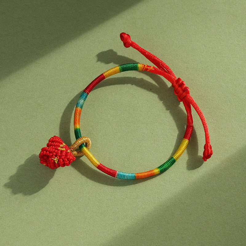 Dragon Boat Festival Colorful Rope Hand-woven Bracelets