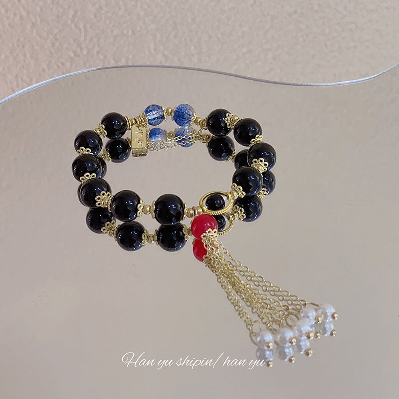 Derived Stray Two-dimensional Celebrity Impression Beaded Personality Bracelet