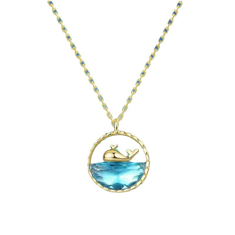 Women's Titanium Steel No Fading High-grade Design Necklaces