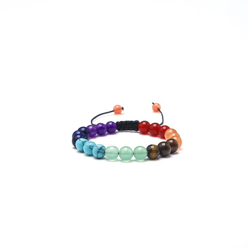 Red Agate Vintage Crystal Natural Tiger Eye Bracelet