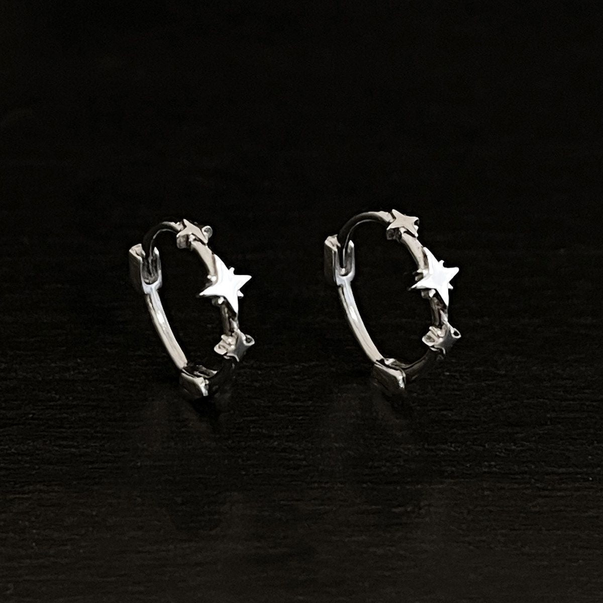 Irregular Octagonal Star Clip Super Cool Street Style Unique Hipster Ear Buckle