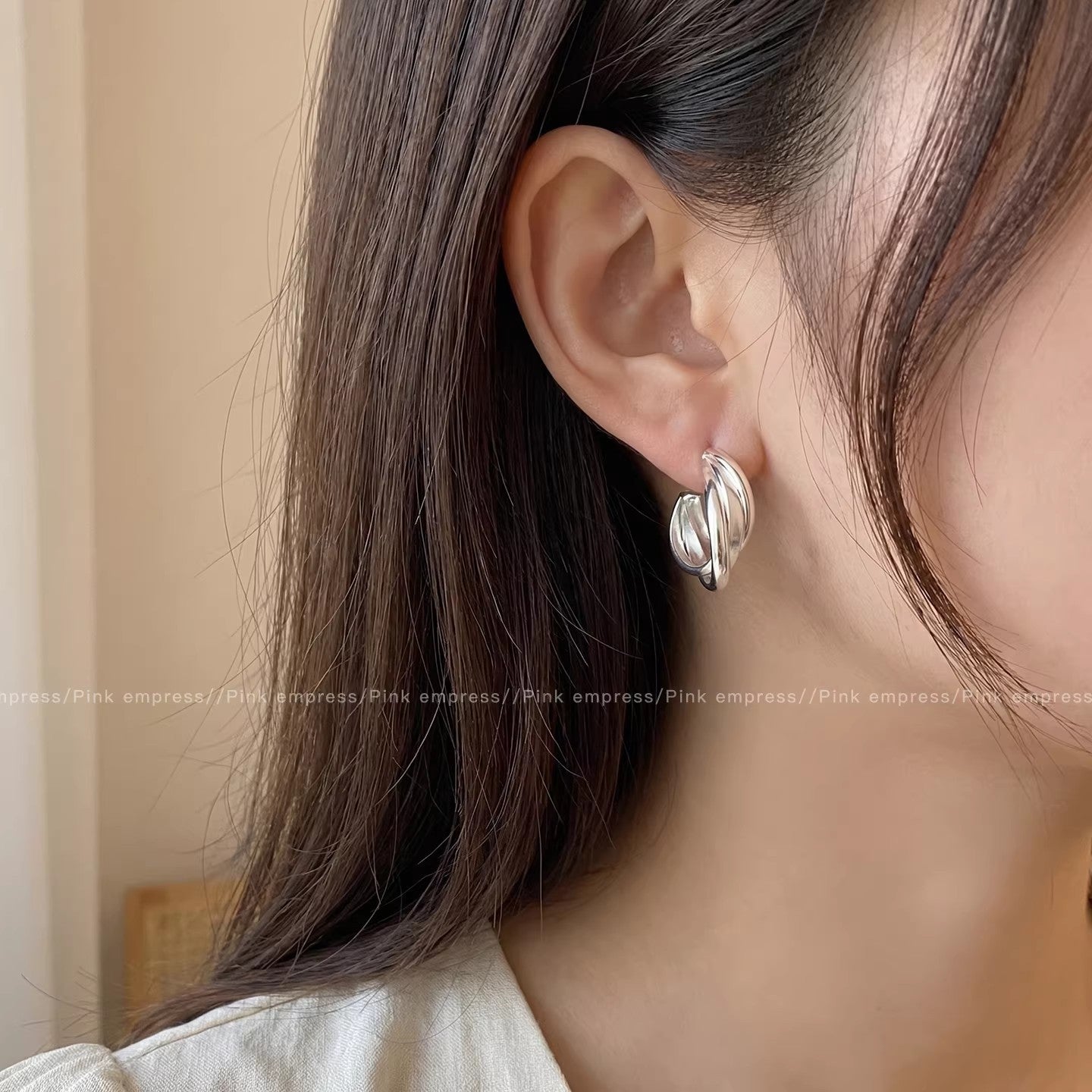 Women's Zircon Tassel Light Luxury High Sense Stud Earrings
