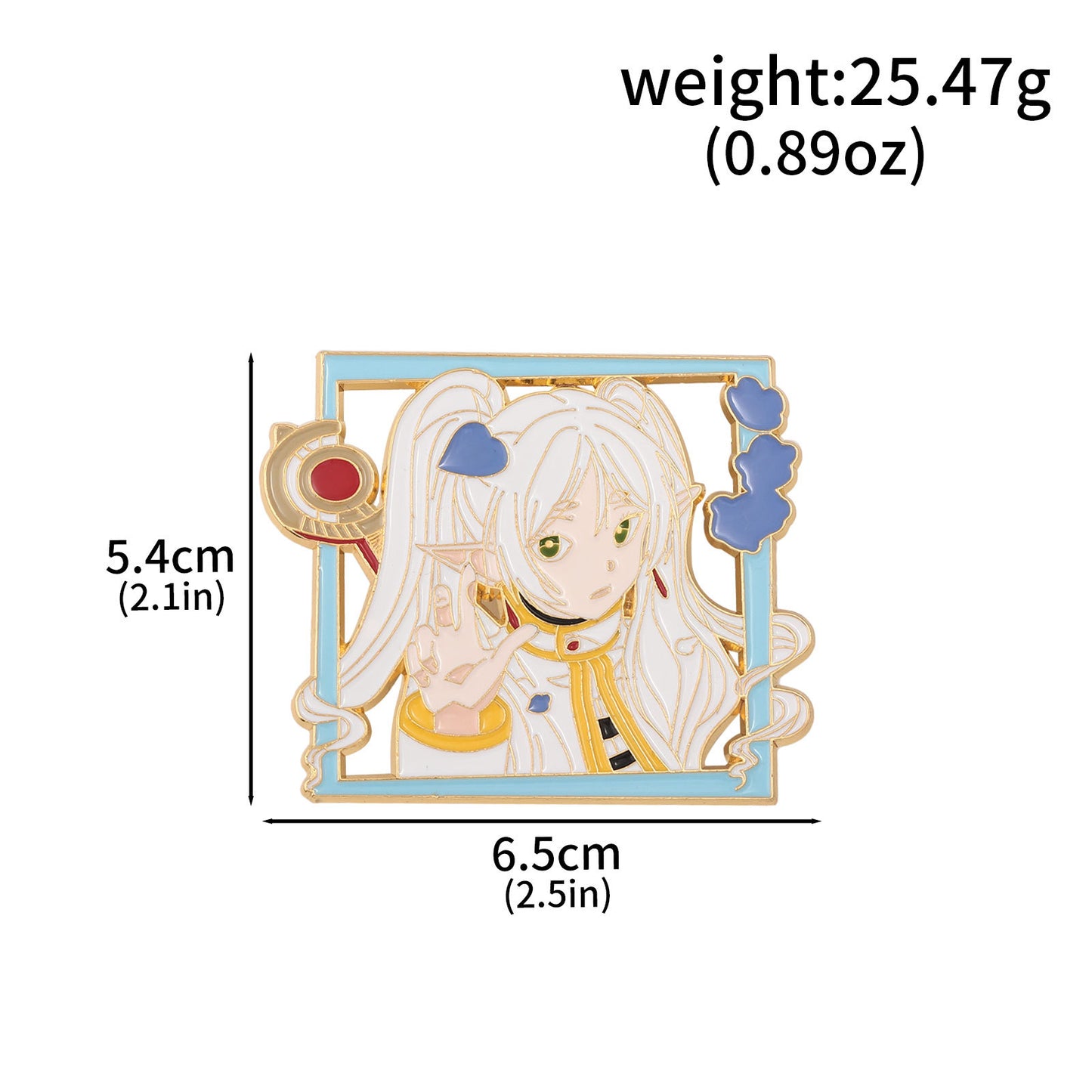 Fu Lillian Buried Around Anime Two-dimensional Cartoon Earrings