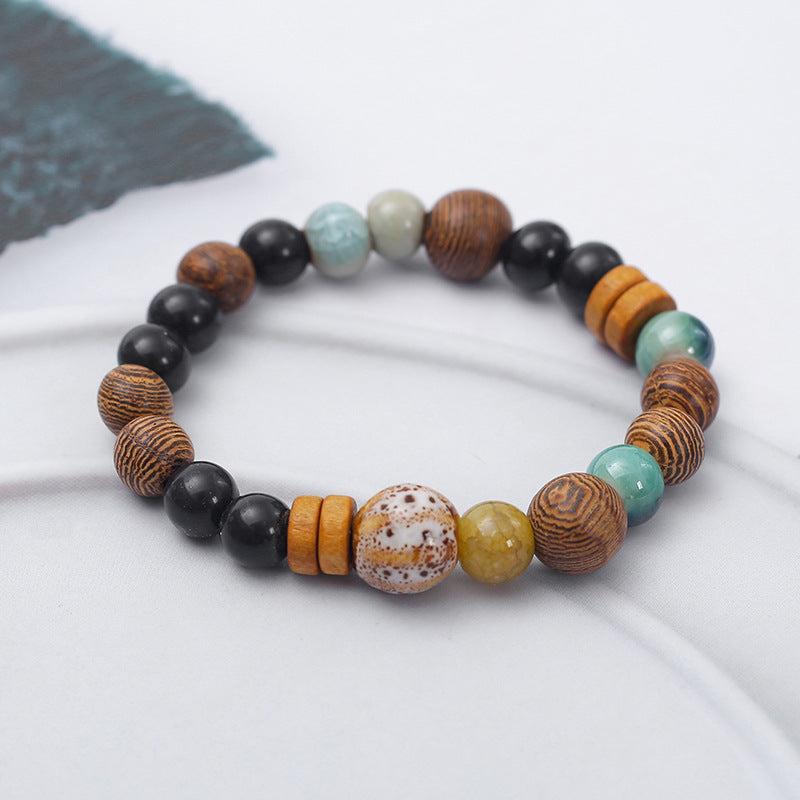 Retro Ethnic Style Niche Ceramic Female Bracelet