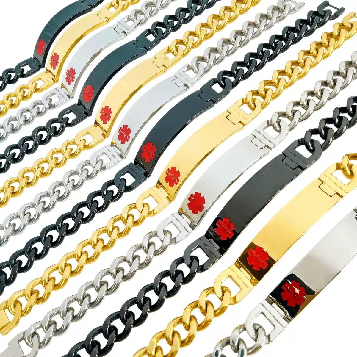 Men's Stainless Steel Trendy Light Luxury Creative Bracelets