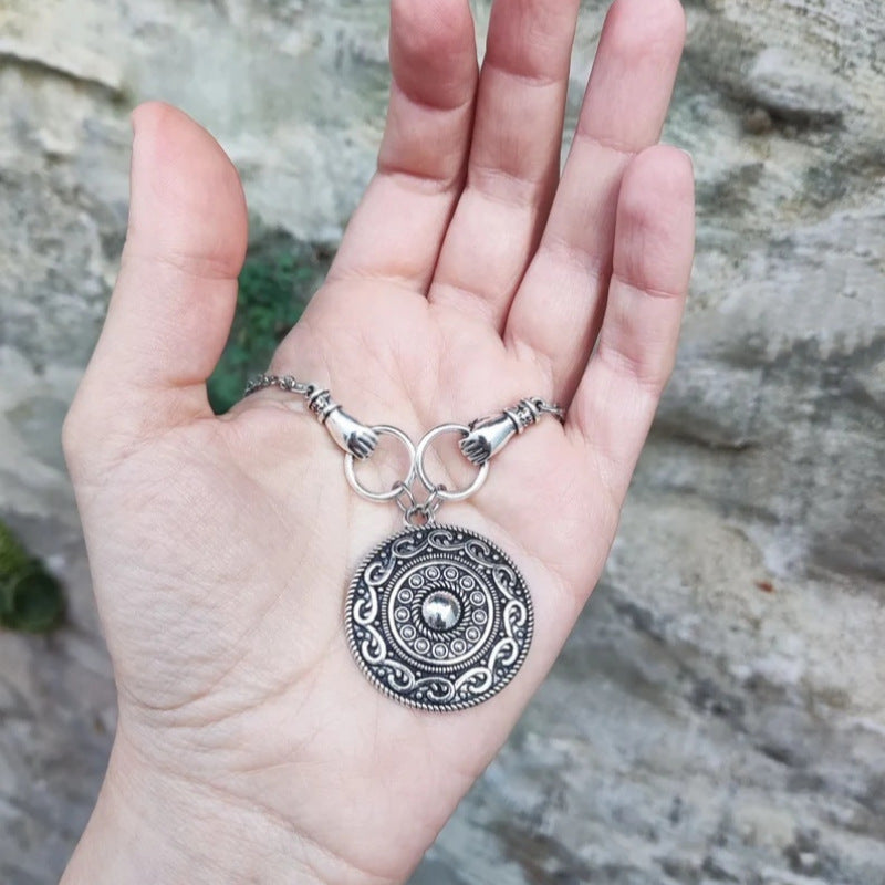 Old Moon Amulet Nordic Ancient Egypt Pendants