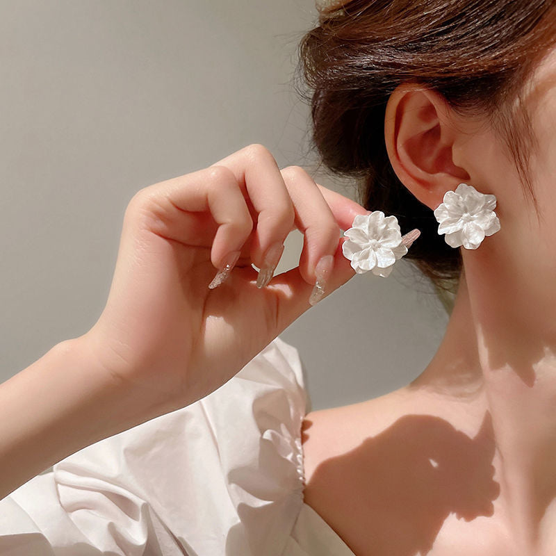 Women's Colorful Flower Summer Contrast Fresh Simple Rings
