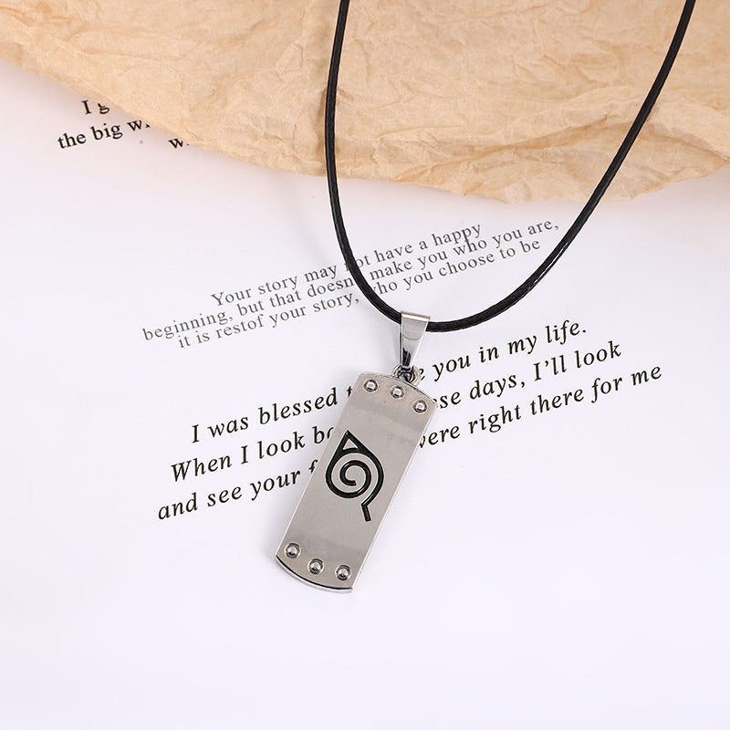 Anime Peripheral Death Note Double Night Moon Pendants