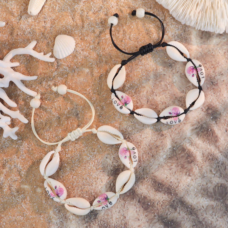 Holiday Ocean Style Cartoon Shell Design Starfish Necklaces