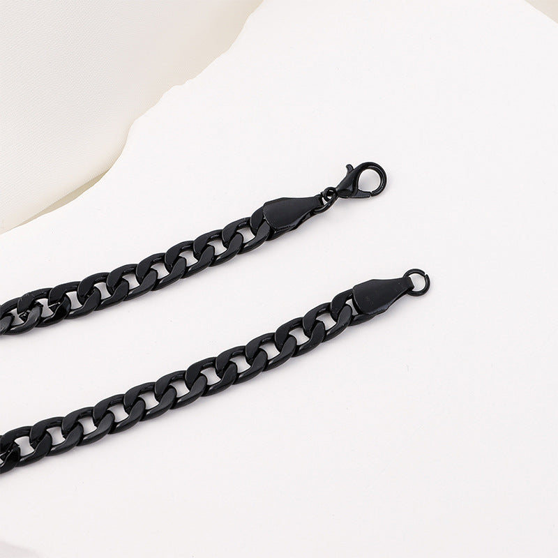 Imitation Stainless Steel Chain Personality Creative Handmade Light Bracelet