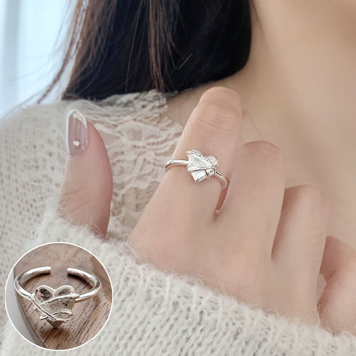 Women's Affordable Luxury Fashion Exquisite Elegant Open Rings
