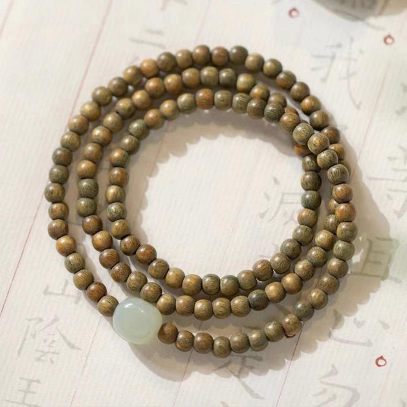 Women's Fine Beads Simple Jade Ancient Style Fresh Bracelet