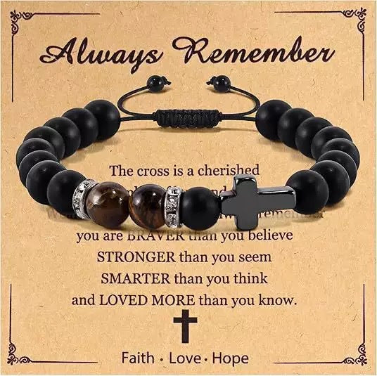 Fashion Trend Cross Adjustable Niche Vintage Holiday Bracelet