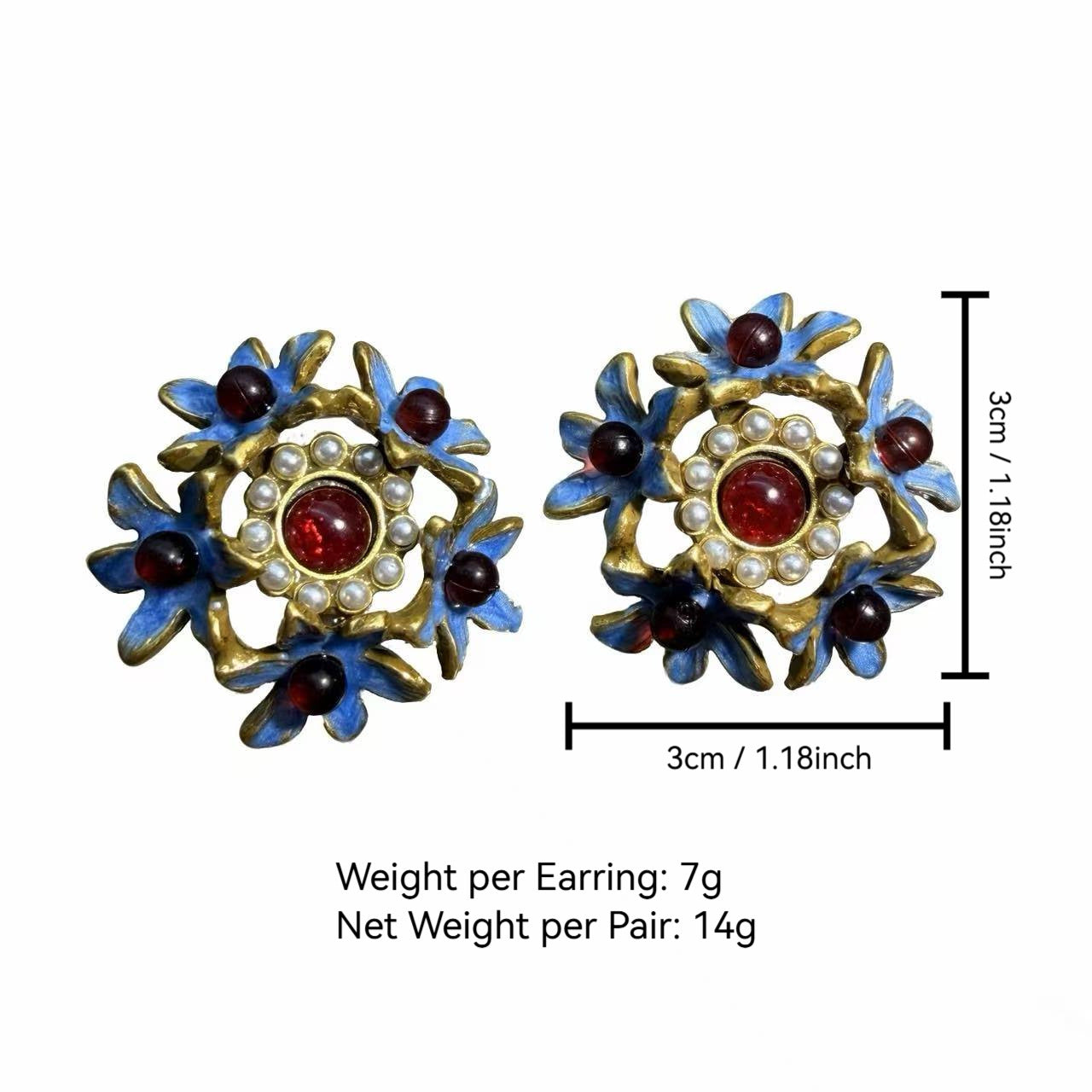 Women's Affordable Luxury Enamel High-grade Exquisite Design Earrings