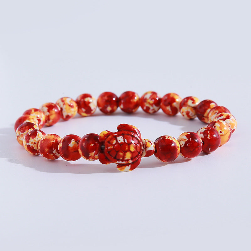 Gender Camouflage Turquoise Niche Ocean Turtle Bracelet