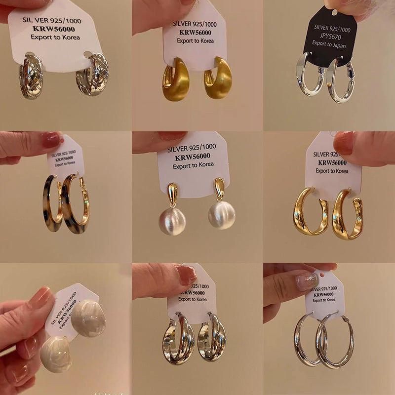 Simple Niche Design Night Market Stall Rings