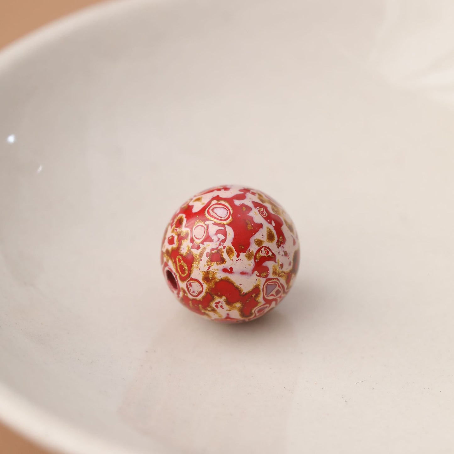 Paint Inlaid Snail Scattered Beads Crafts Live Bracelet