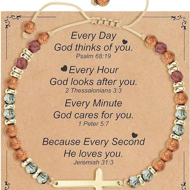 Colorful Natural Stone Turquoise Gold Spacer Alloy Wax Line Bracelets