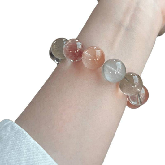 Women's Authentic Boutique Color Rabbit Fur Candy Fresh Bracelets