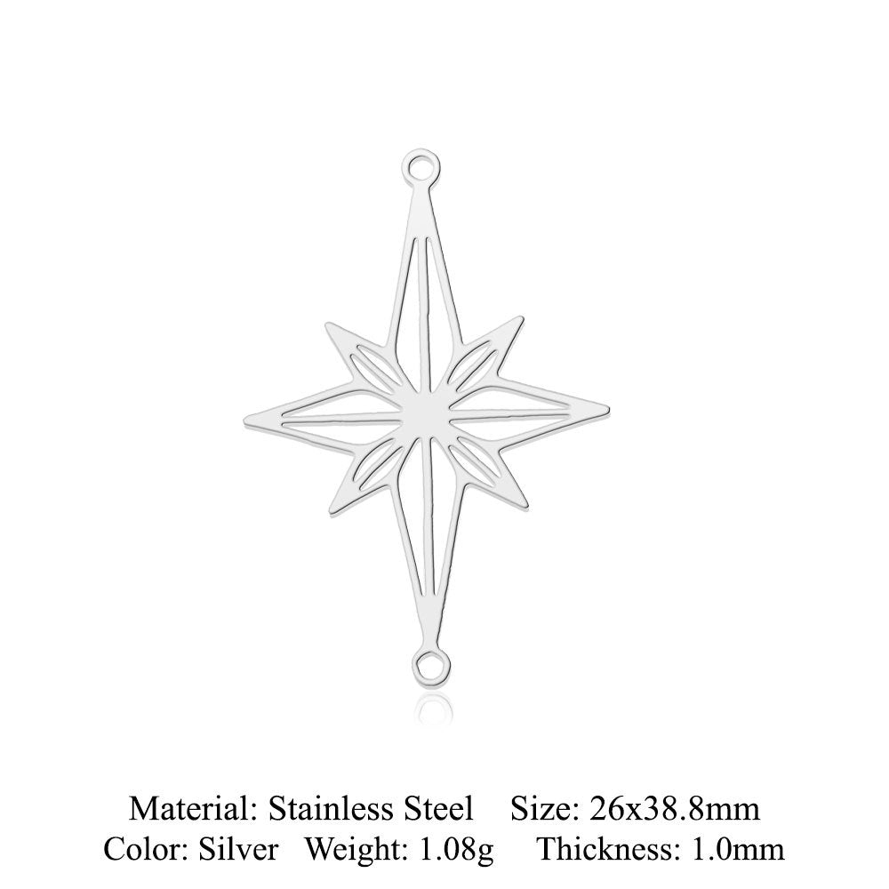 Titanium Steel Planet Ornament Accessories Geometric Pendants