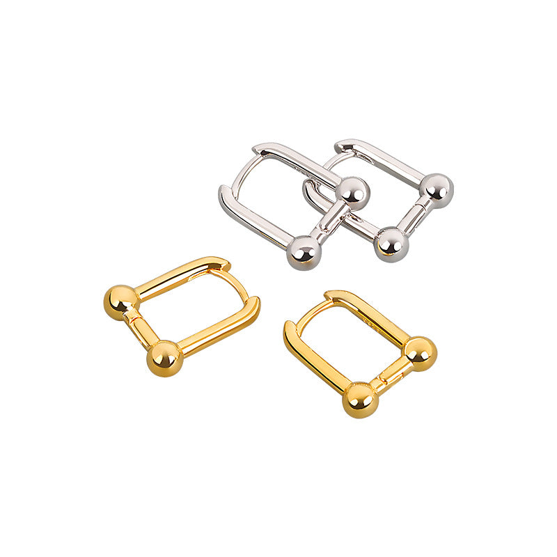 Women's Personalized Trendy Cold Detachable Short U-shaped Rings