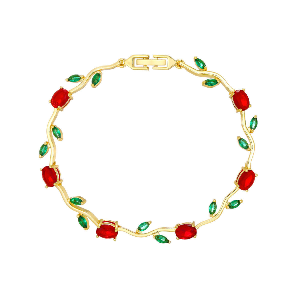 Luxury Style Quality Light Full Diamond Bracelet