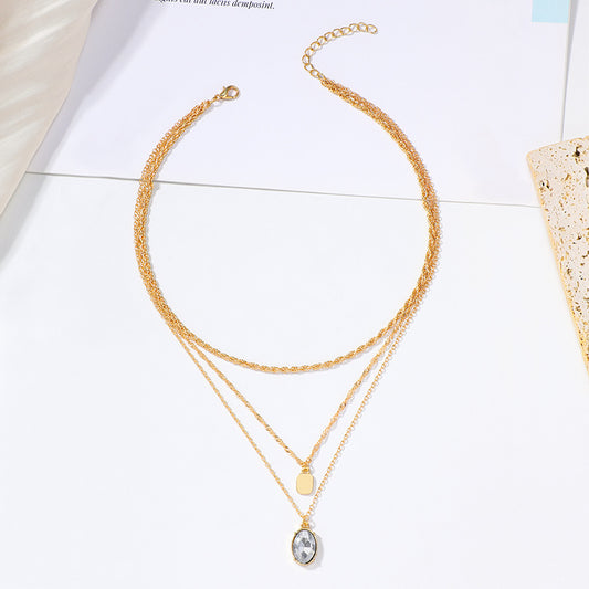 Fashion Street Shooting Sweater Female Niche Necklaces