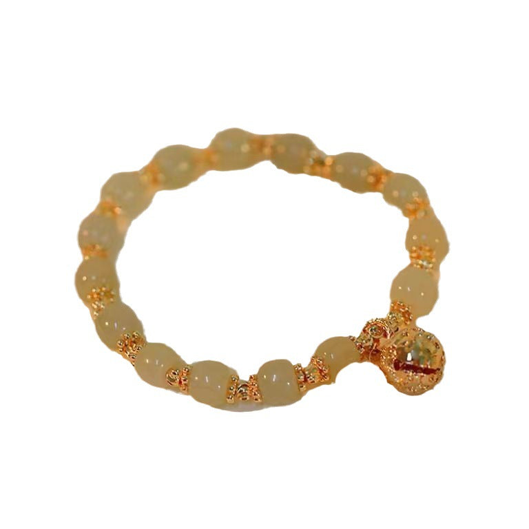 Lily Jingle Imitation Jade Female Fresh Bracelets