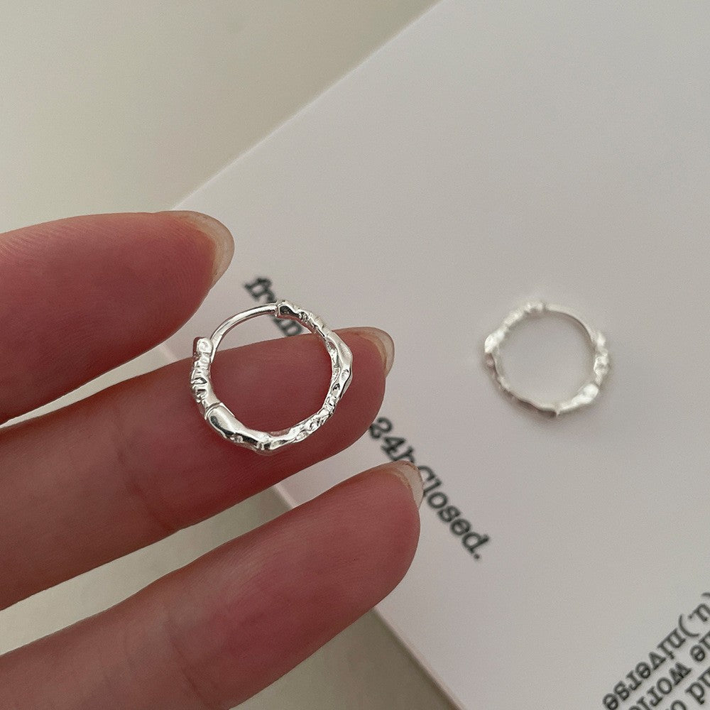 Female Niche Temperament Full Diamond Korean Fashion Bone Advanced Ear Buckle
