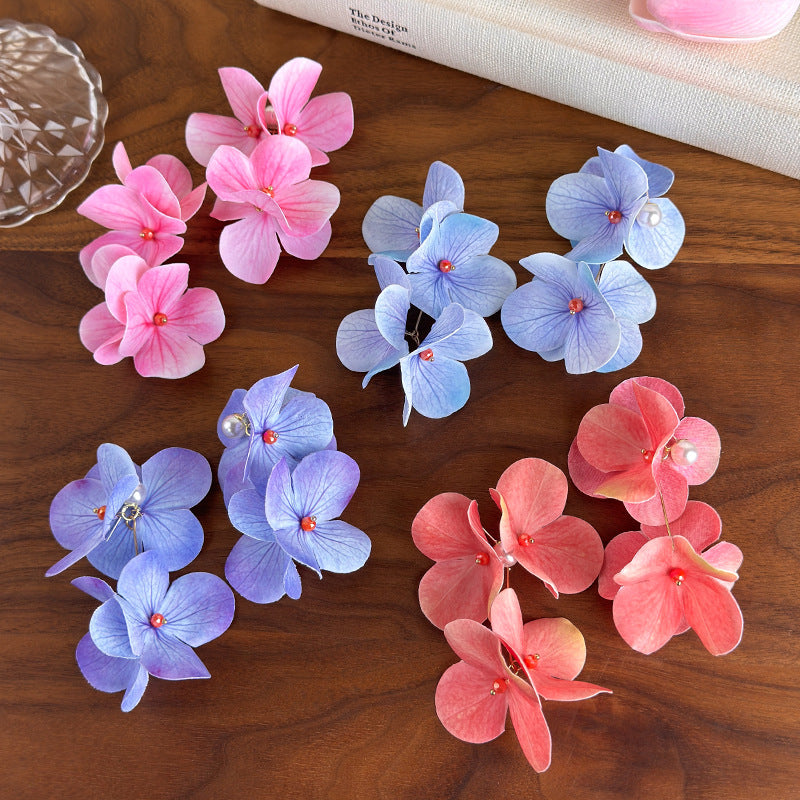 Pearl Artificial Flower Tassel For Unique Beautiful Taking Vacation Earrings