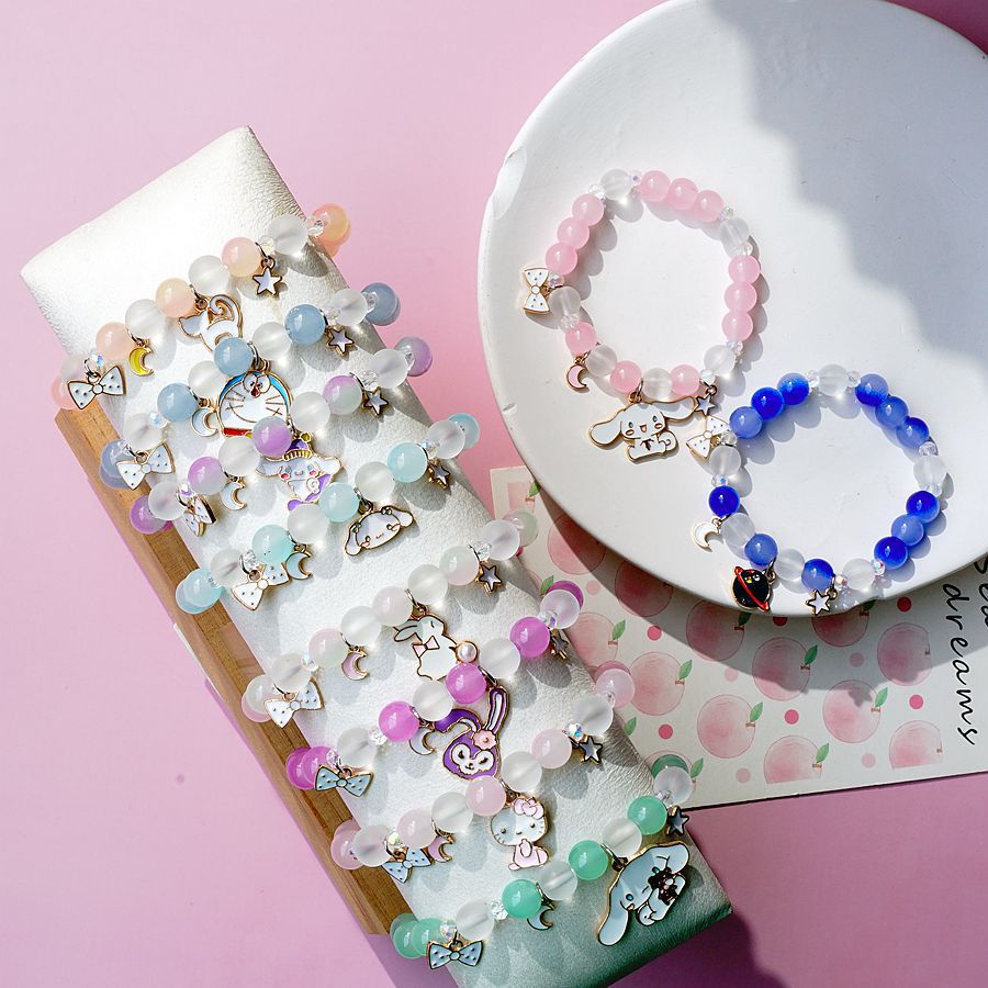 Korean Style Graceful Cute Crystal String Bracelet