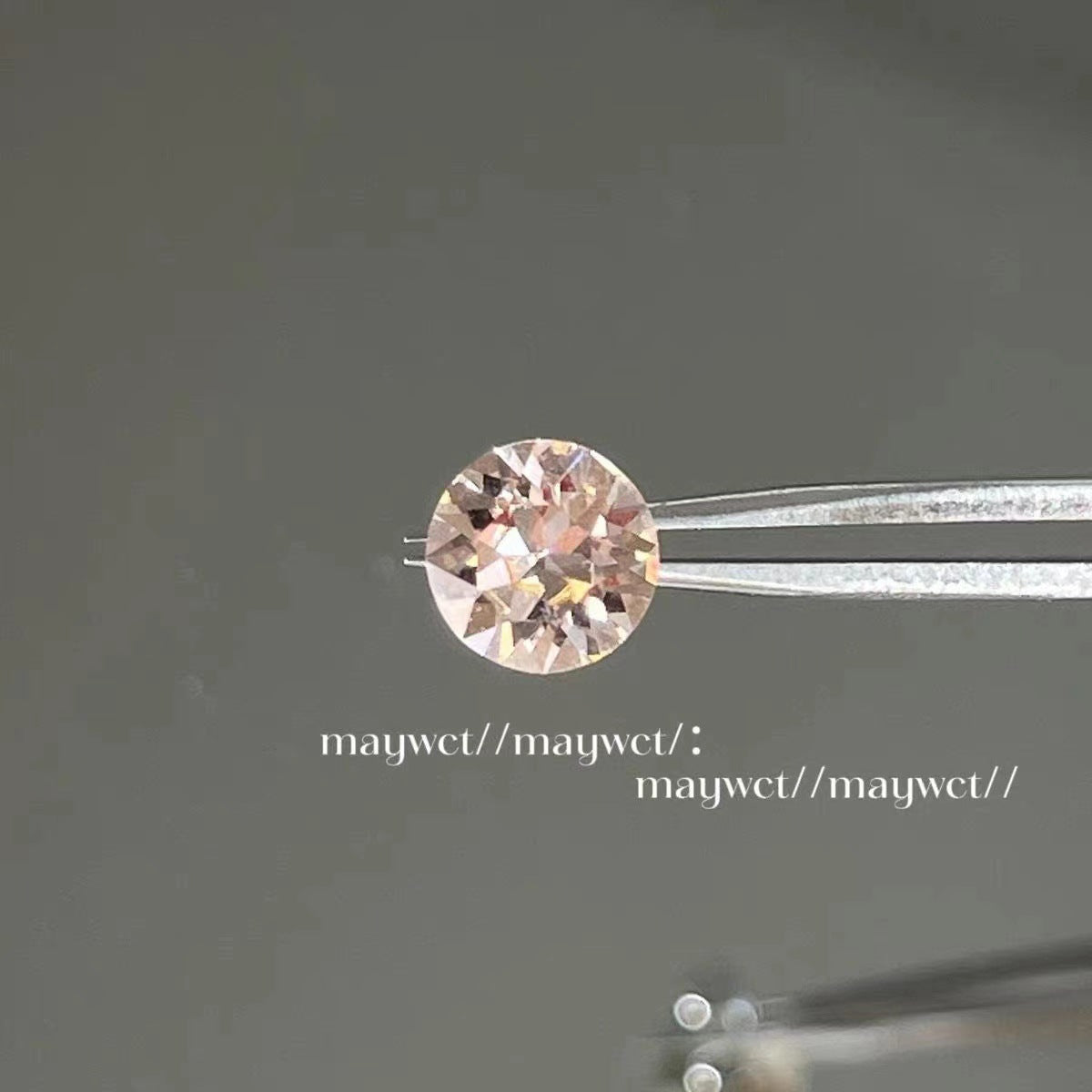 Round Diamond Titanium Steel Screw Ear Stud Earrings
