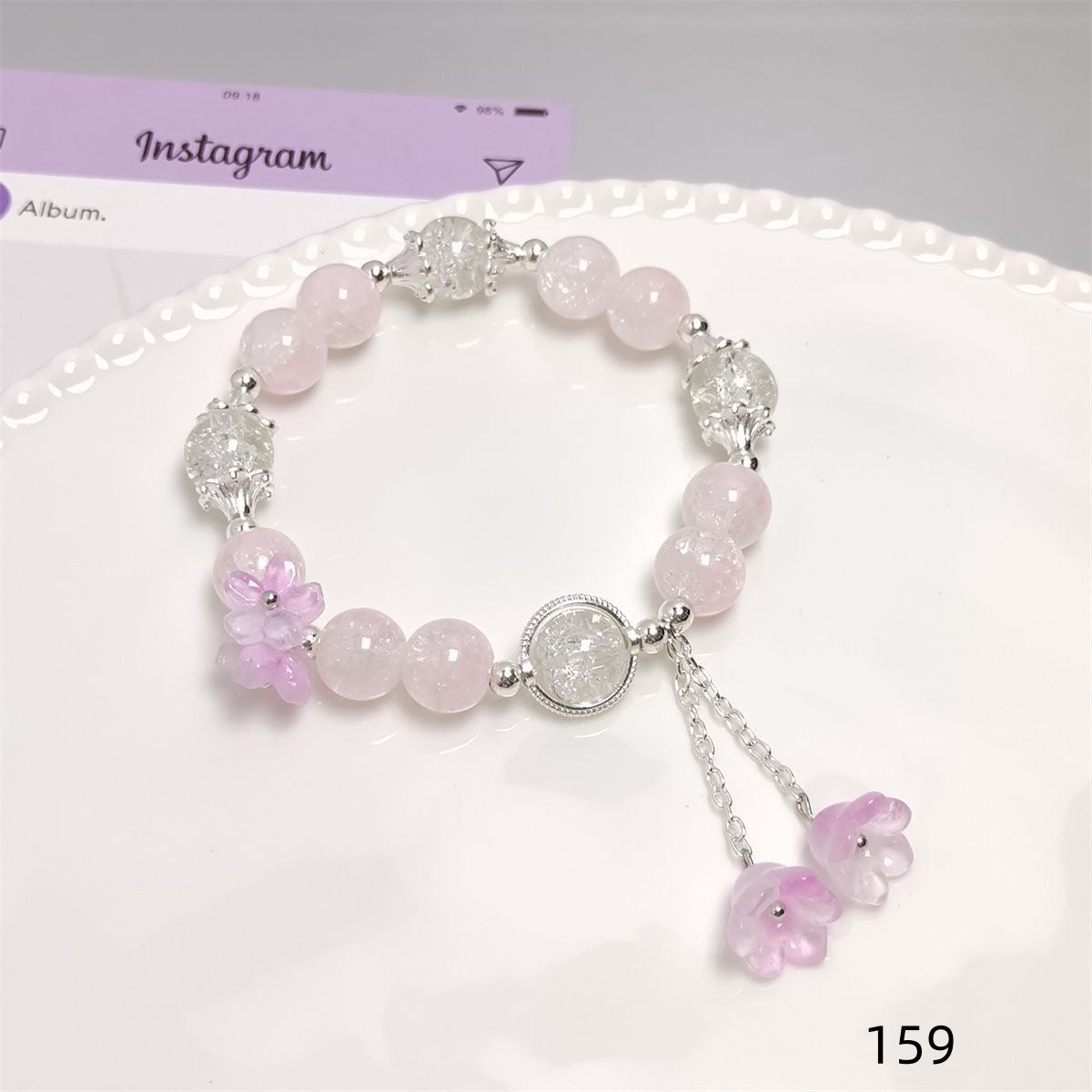 Colorful Crystal String Beads Fishtail Sweet Super Fairy Girlfriends For Bracelets