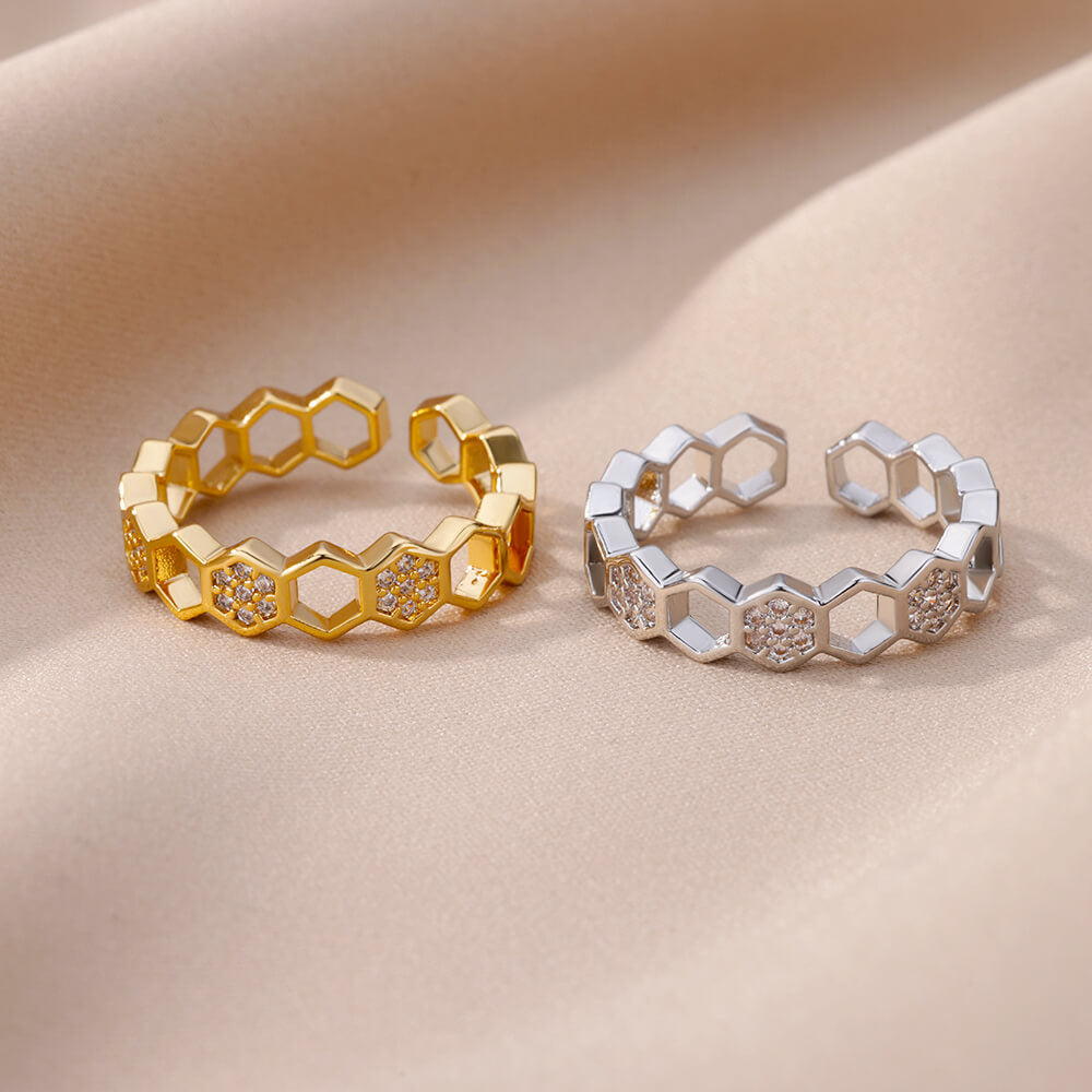 High Sense Niche Elegant Light Luxury Heart-shaped Index Finger Fashion Ring