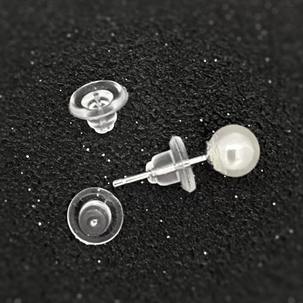 Metal Earplug Ear Plug Back Earplugs Material Stud Earrings