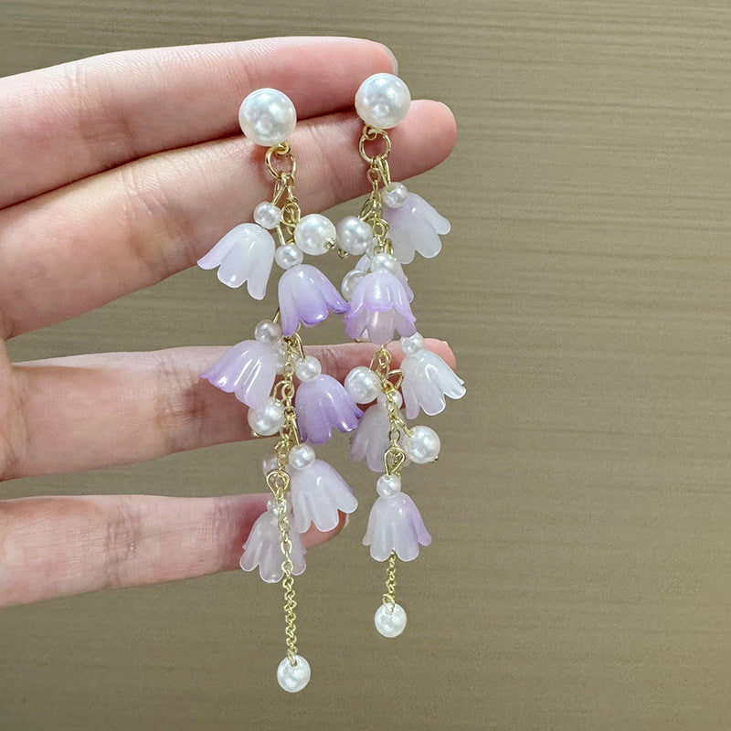 Super Fairy Mori Style Atmosphere Simple Earrings
