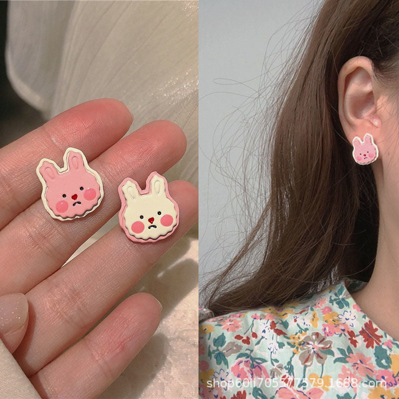 Cartoon Female Fashion Design Korean Style Earrings