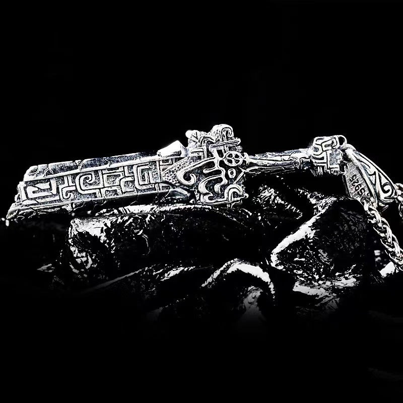 Men's Ancient Sword Trendy Fashion Thailand Sier Pendants