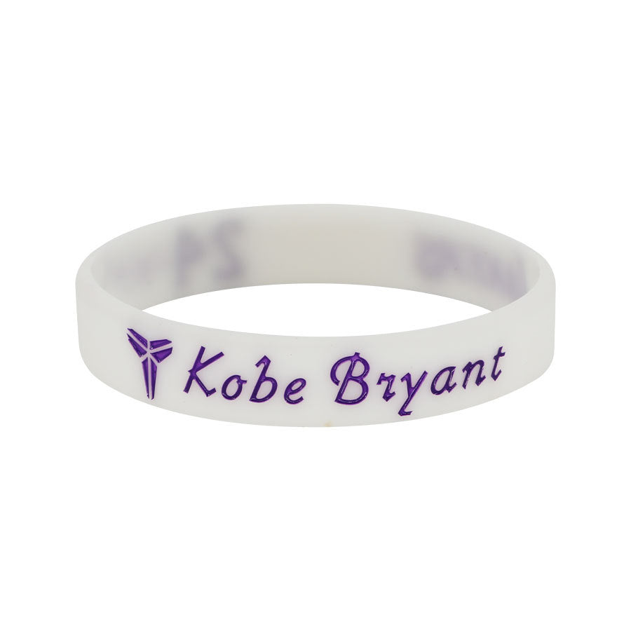 Star Concave Thickened Silicone Kobe James Basketball Bracelet