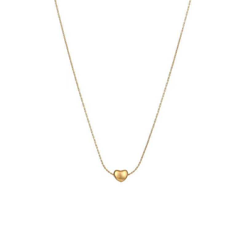 Opposite Sex Love Titanium Steel Female Fashion Short Necklace