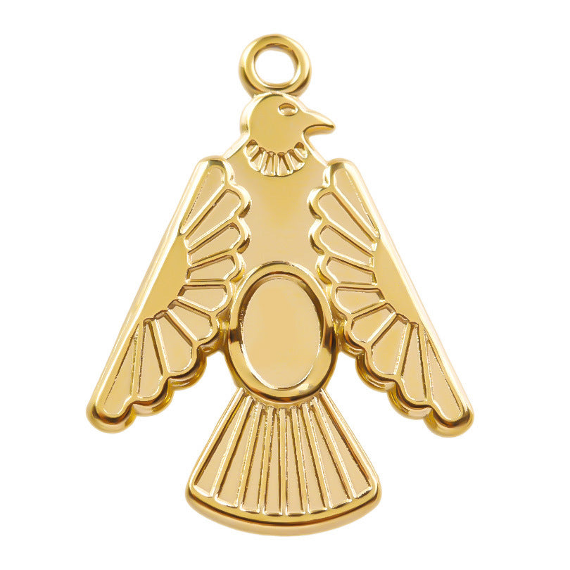 Stainless Steel Eagle Parts Handmade Vacuum Necklace