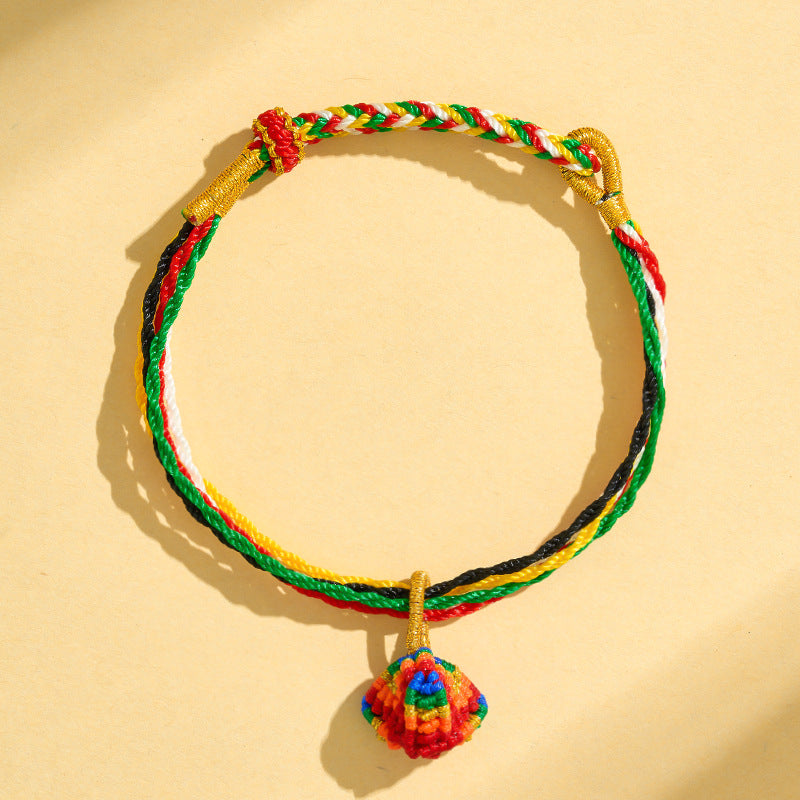 Children's Dragon Boat Festival Colorful Rope Hand-woven Small Bracelets