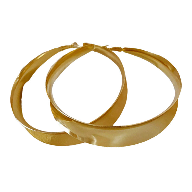 Needle Round Metal Simple Ear Niche Temperament Frosty Style Light Bracelets
